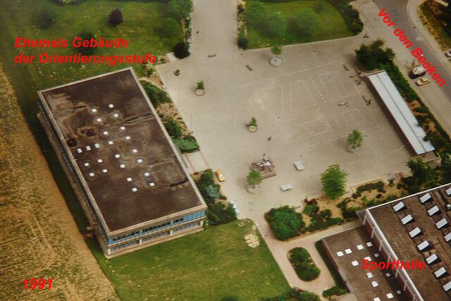 Das Gebäude der Orientierungsstufe von 1979