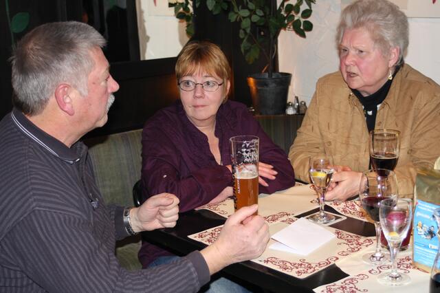 Wolfgang Heuser, Heike Thurn und Frau Heinze