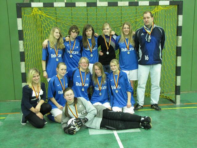 B-Juniorinnen Hallenvizemeister SG Bennigsen/Bredenbeck