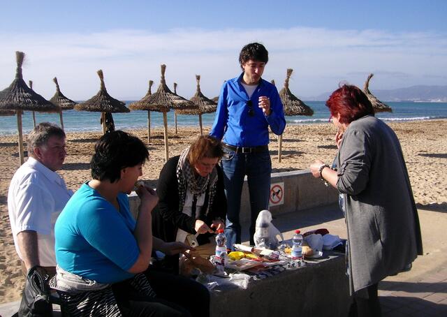 Picknik am Strand