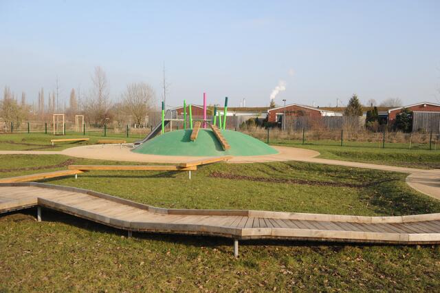 Hier können die Kinder ausgelassen toben.