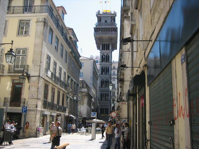 Lissabon - Aufzug von Eiffel