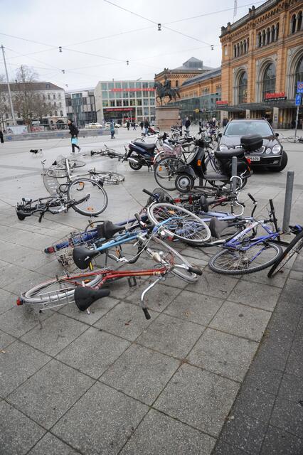 Sturm am 5. und 6. Februar 2011. in Hannover.