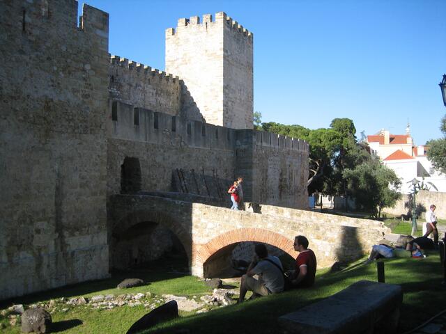 Lissabon - Castel