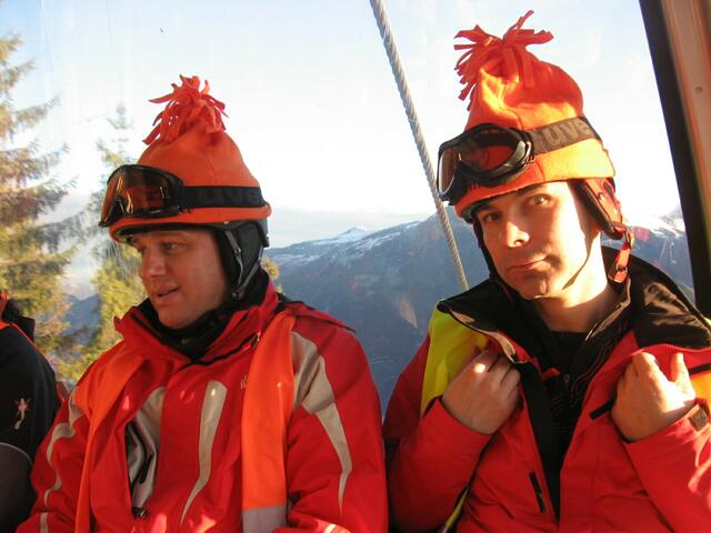 Pistenjäger in der traditionellen Ausgehuniform