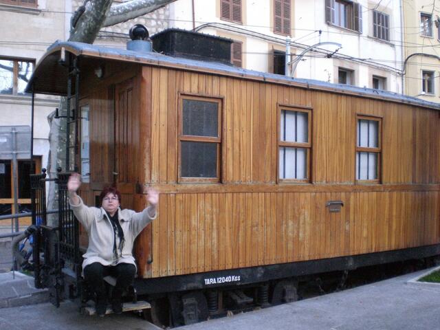 Als wir da waren, fuhr die Bahn aber nicht,