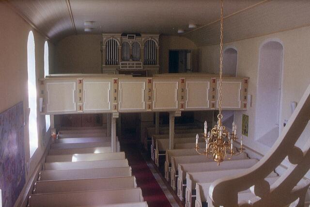 Die Empore mit der Orgel von 1884. Foto: Helmut Kuzina