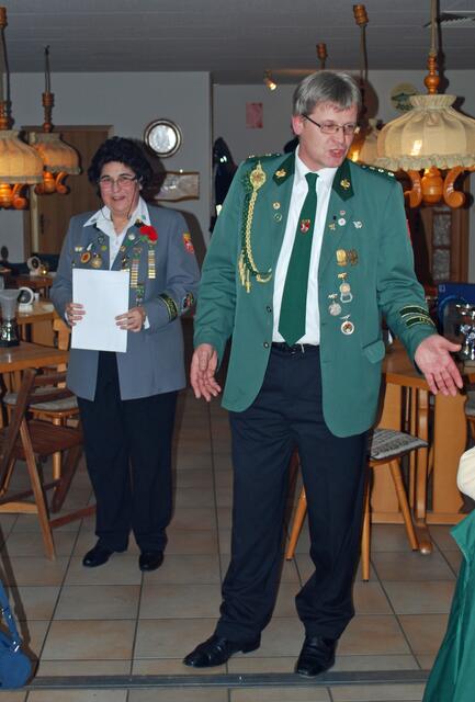 Begrüßung durch den 1.Vorsitzenden Bert Freund