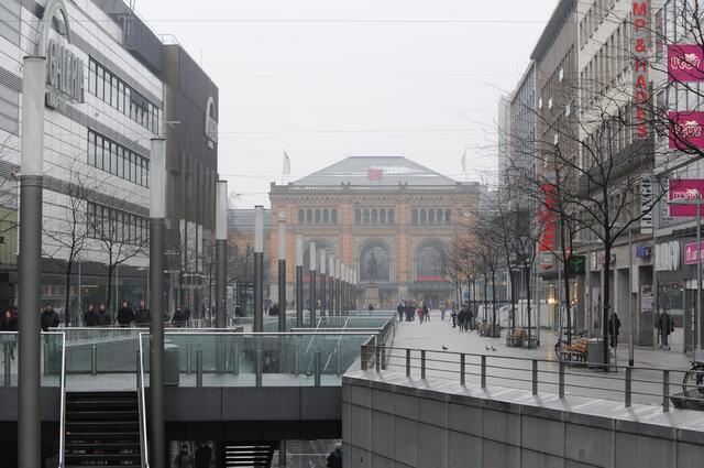 Richtung Hauptbahnhof