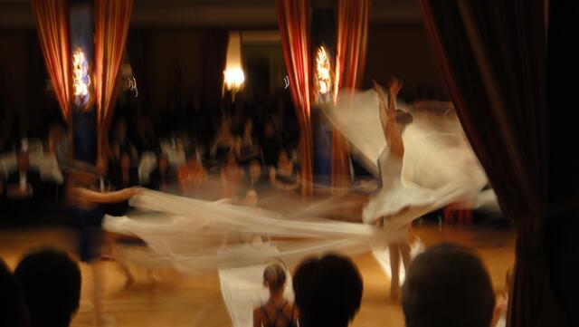 ...mit der amtierenden Ballettweltmeisterin