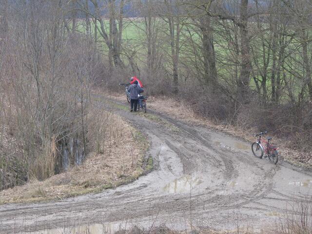 Im Schlamm "erstickt"