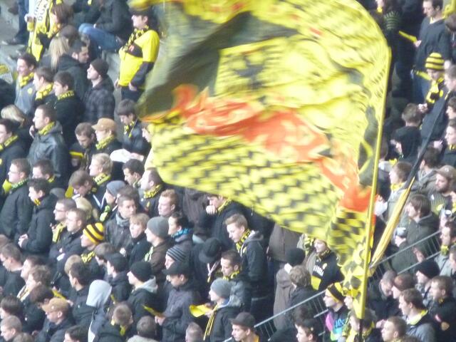Fanblock Südtribüne