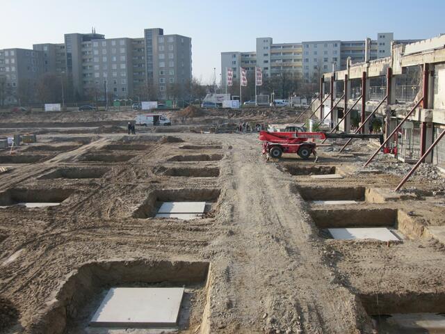 und alle überschüssigen Beton- und Eisenrest wurden dann entfernt ...