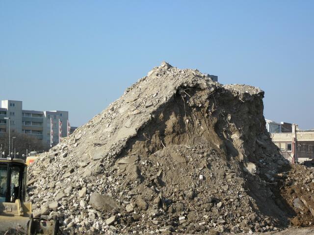 ein halber Berg .....