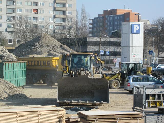 wieder viel Verkehr .....