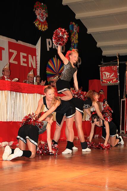 Showtanz bei einer Prunksitzung