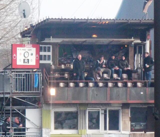 Die spezielle V.I.P. Lounge von vorn
