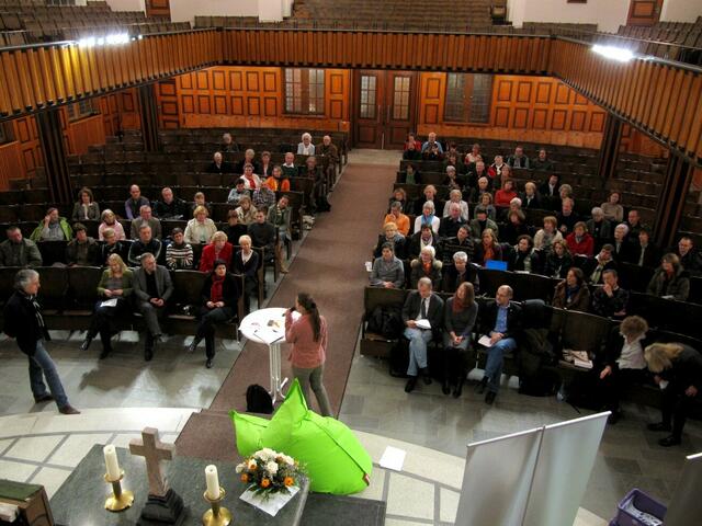 Besucher des Infoabends