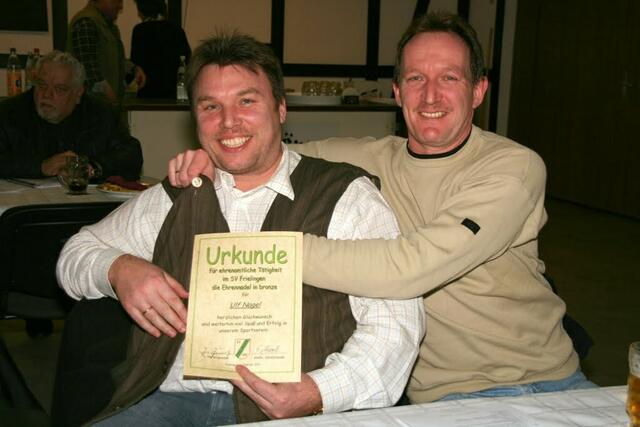 Ulf Nagel freut sich über seine Auszeichnung