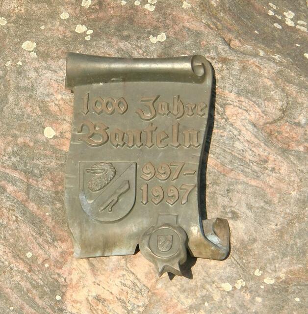 1000 Jahre Banteln, von 997 - 1997