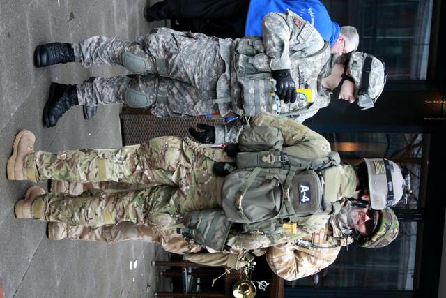 Fußmarsch geschafft