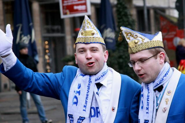 Vertreten die Lindener Jecken