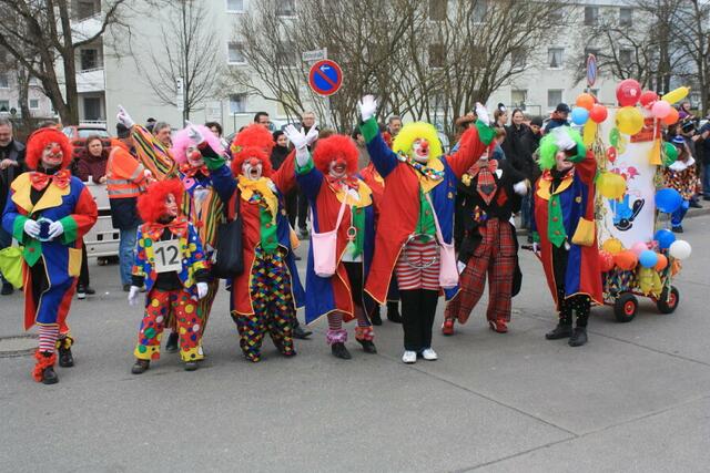 Fröhliche Clowns