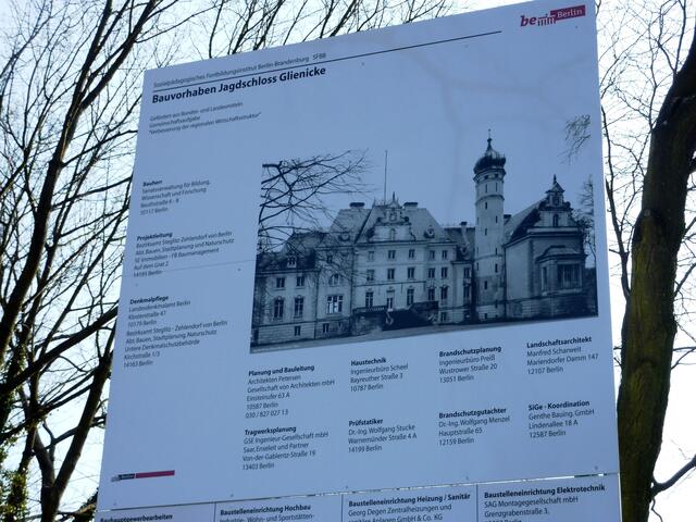 So sah das Jagdschloss Glienicke mal aus.