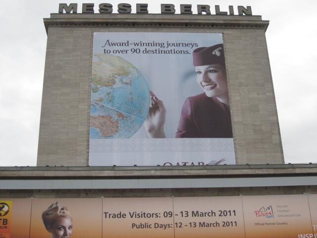 ITB 2011 - Portal am Messeeingang Nord