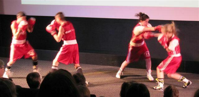 Die Mädels stehen den Jungs in nichts nach