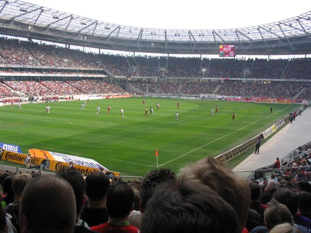 Gegen die Bayern ist die Hütte immer voll....