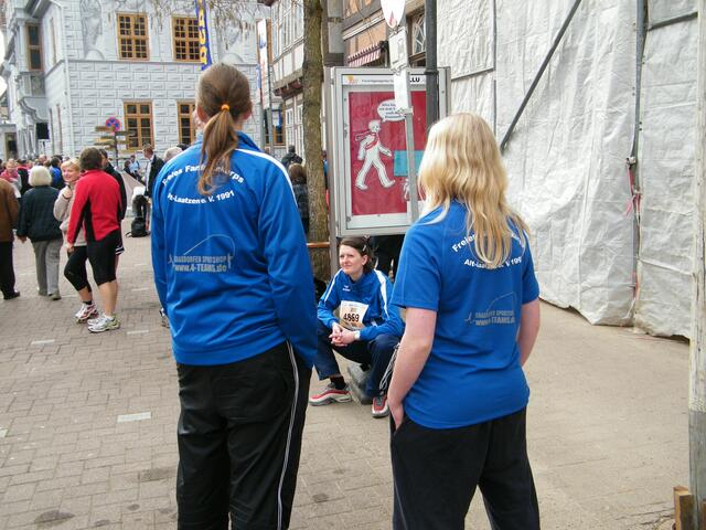 Warten auf den Start!