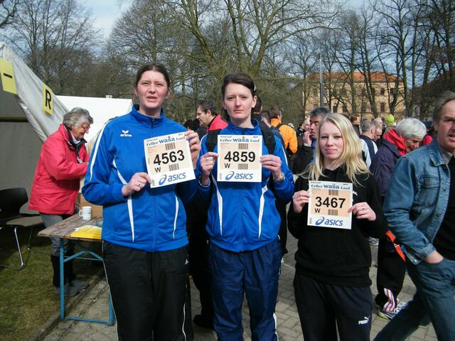 Die ersten Startnummern für das Laufteam!