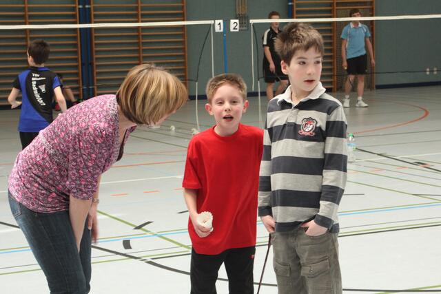 9. Platz für Moritz Meyer - erst spenden Mama Andrea und Paul Augustin Trost, dann ist Moritz zufrieden | Foto: Rudi Heufelder