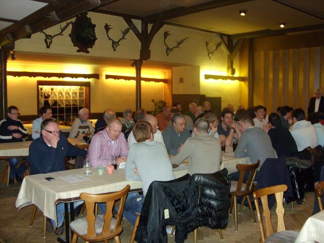 Mitgliederversammlung des RSE im Saal des Gasthauses Voltmer in Ramlingen