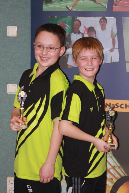 Sieger im Doppel U13 - Tim Cramer und Andreas Bittner | Foto: Rudi Heufelder