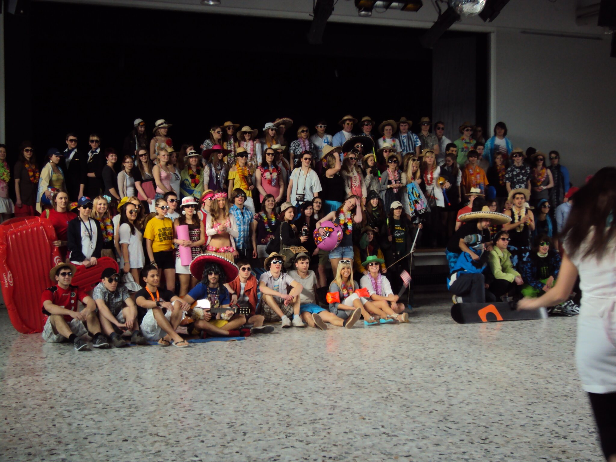 Marie Curie Schule Abijahrgang schon in Urlaubsstimmung? Ronnenberg