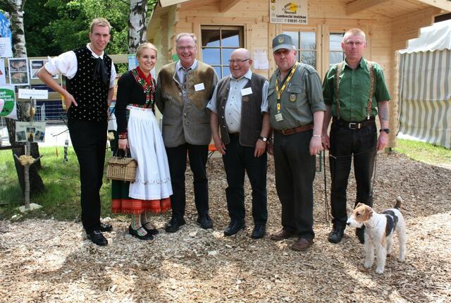 Das Hessentagspaar und die Hegegemeinschaft Ostkreis (01.06.2010)
