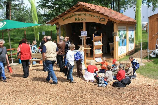 Infostand des Biosphärenreservat Rhön (01.06.2010)