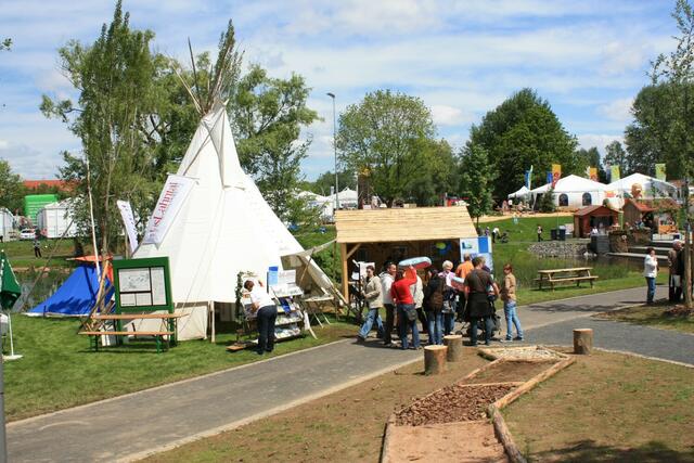 Ausstellungsgelände im Heinz-Lang-Park (01.06.2010)