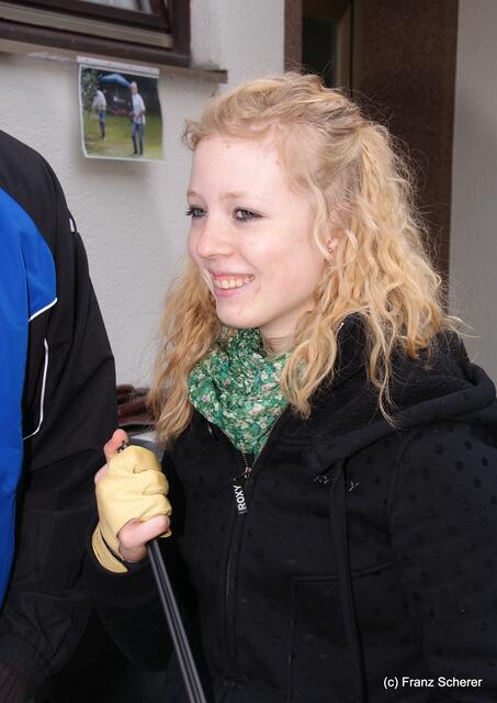 Jenny Redlich hat 'den Bogen raus' ...