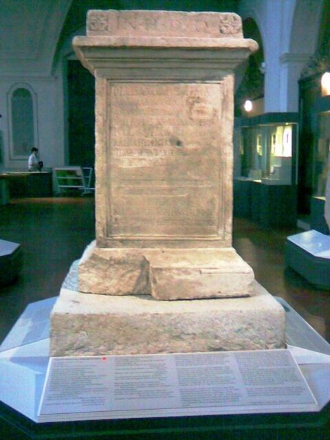 Augsburger Siegesaltar (Schlacht gegen die Juthungen 24./25.April 260 n.Chr.) Kaiser Gallienus (253-268 n.Chr.)