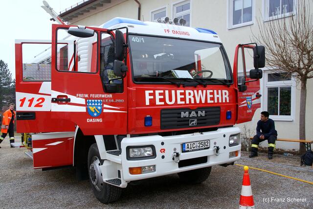 Der hochmoderne Löschzug der Freiwilligen Feuerwehr Dasing