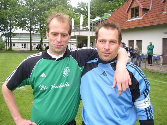 Martin Mohs mit Freund Torsten Schmidt