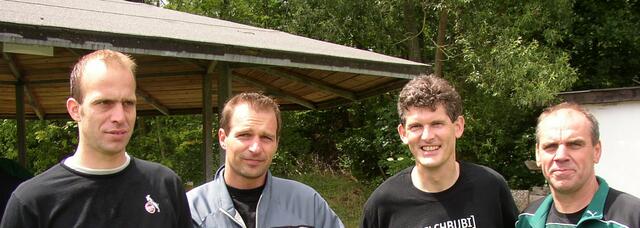 Martin Mohs in gemütlicher Heesseler-Runde