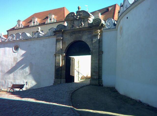 Eingang zum früheren Gefängnis (3D)