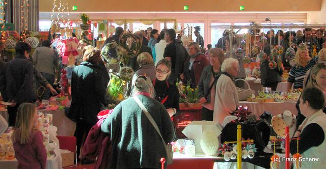Impressionen vom Kunsthandwerker Ostermarkt 2011 in Kissing