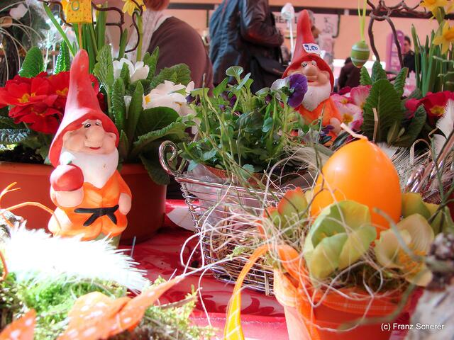 Impressionen vom Kunsthandwerker Ostermarkt 2011 in Kissing