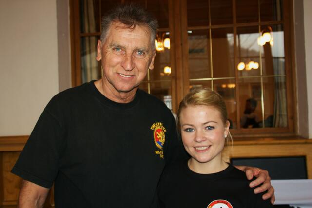 Gregor Huss und Emma Elmes