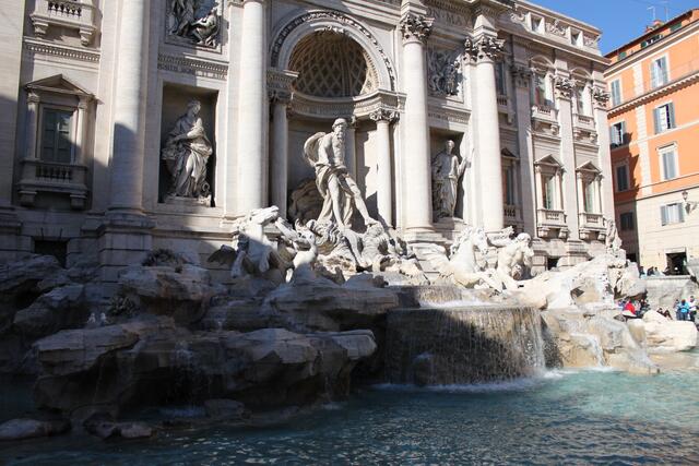 Fontana di Trevi (Trevi-Brunnen)